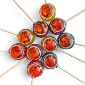Basketball Lollipops