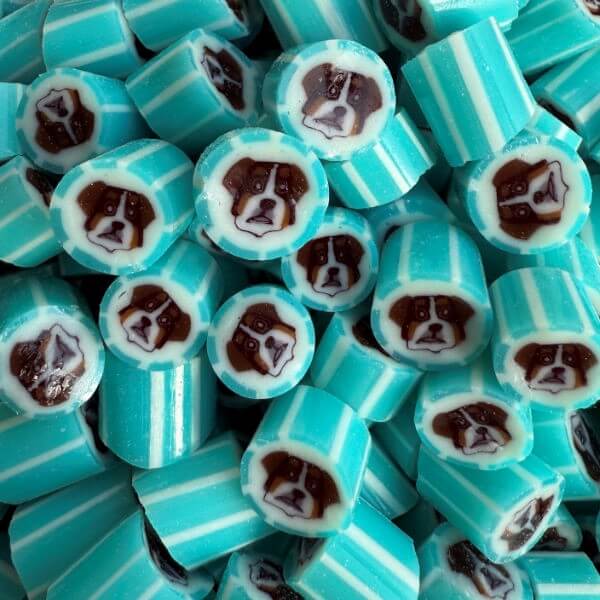 Bernese Mountain Dog Rock Candy (Lemonade Mint)