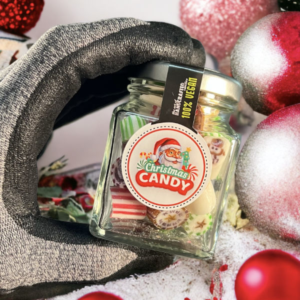 80g Jar Christmas Mix