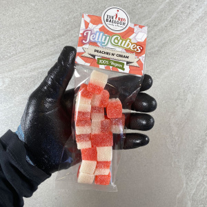 Peaches N' Cream Jelly Cubes - 120g bag