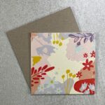 "Candy Pop" plantable card. 100% recycled. Eco friendly cards.