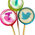 Your corporate logo in a lollipop