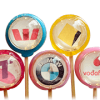 Place your corporate logo on our handcrafted lollipops. Ideal for brand awareness.