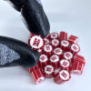 Double happiness rock candy suitable for weddings favours & bomboniere..