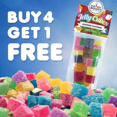 Buy 4 Get 1 FREE special promotion on selected 120g bags.