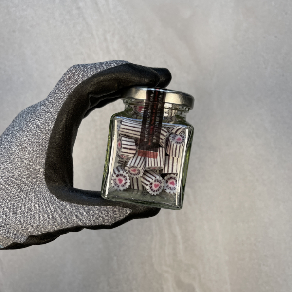 Just Married wedding candy - 80g jar