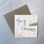 Merry Christmas plantable, sustainable, eco-friendly gift card