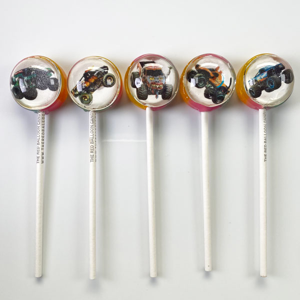 Monster Truck lollipops - Set 2/2. Monster Truck lollipops - Set 2/2.