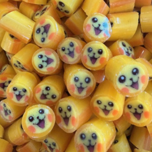 Pikachu rock candy