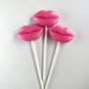 Lips Pops, pink lollipops. 100% vegan friendly. Lips Pops, pink lollipops. 100% vegan friendly.
