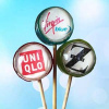 corporate custom designed lollipops