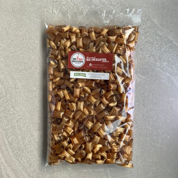 1 kilogram bag of salted caramel lollies 1 kilogram bag of salted caramel lollies