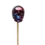 a wicked skull design in an edible candy lollipop
